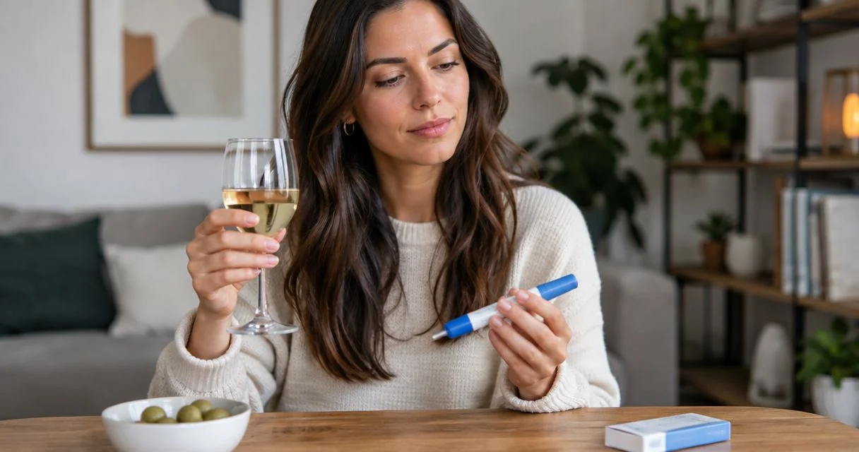 Can you drink alcohol while taking semaglutide?