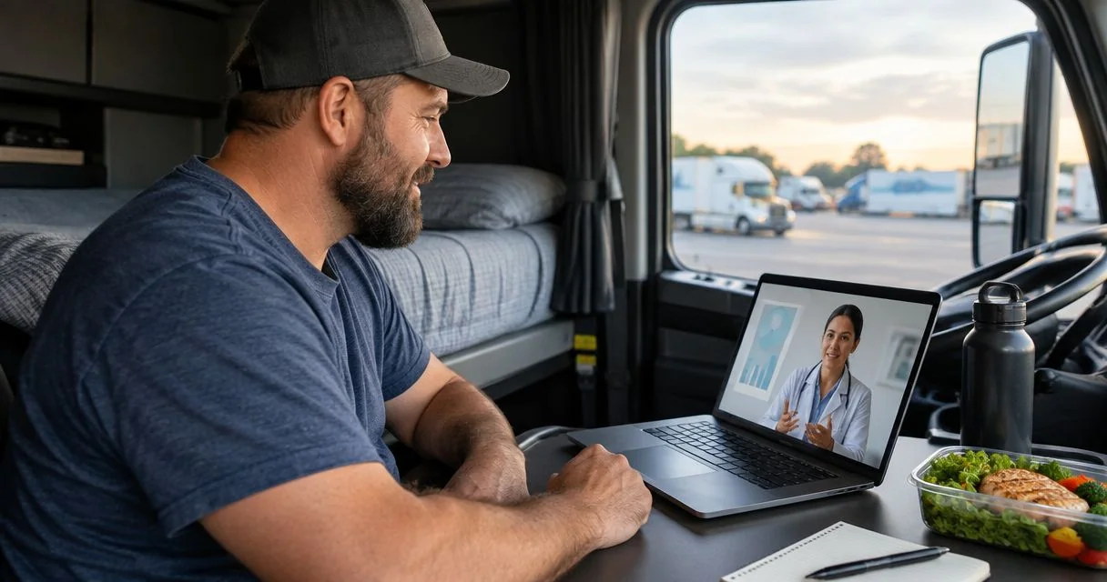 Telehealth weight loss for truck drivers and shift workers: complete 2026 guide